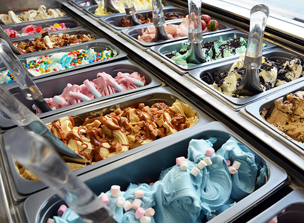 Gelato at Hastings Adventure Golf