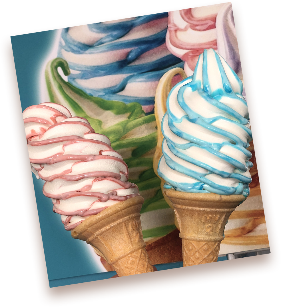 flavour burst ice cream at hastings adventure golf