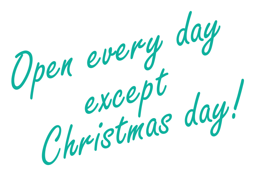 hastings adventure golf is open every day except christmas day